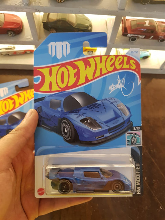 Front view of Hot Wheels Mad Mike Drift Attack die-cast model