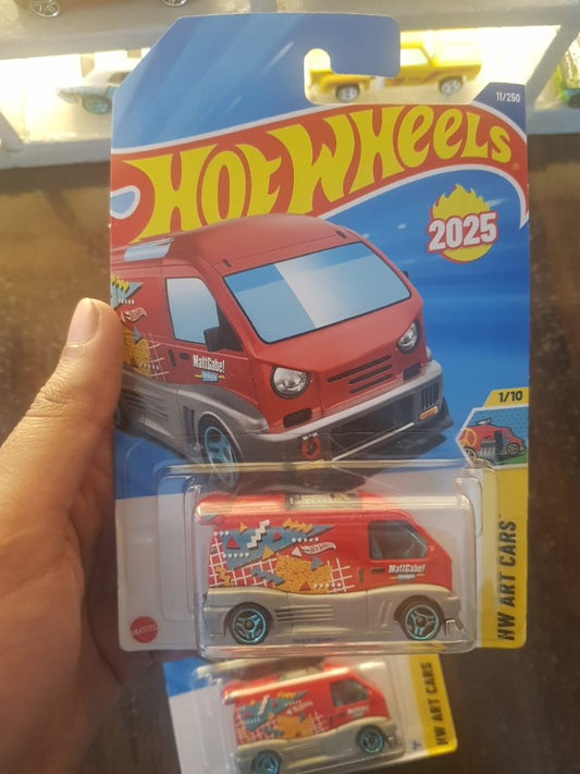 Front view of Hot Wheels Mainline Kei Swap die-cast car