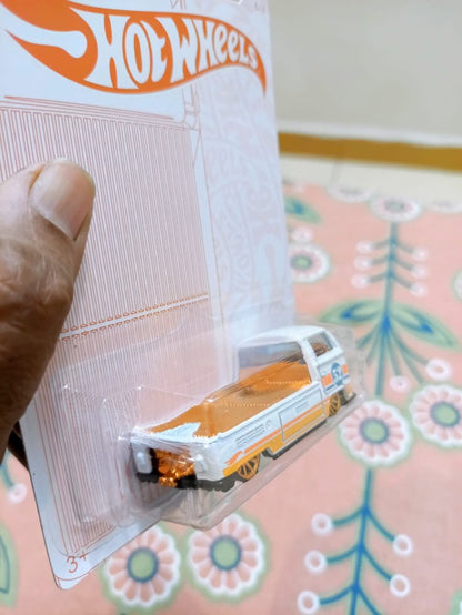 Rear view of Hot Wheels 52nd Anniversary Volkswagen T2 Pickup