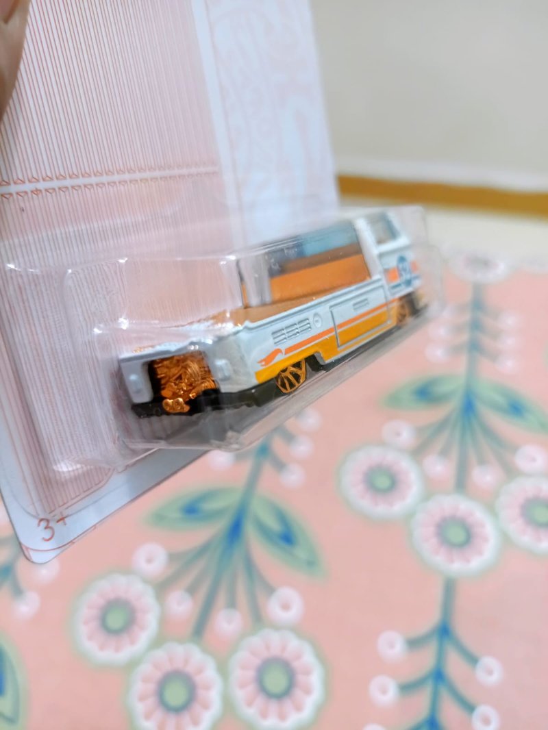 Rear view of Hot Wheels 52nd Anniversary Volkswagen T2 Pickup