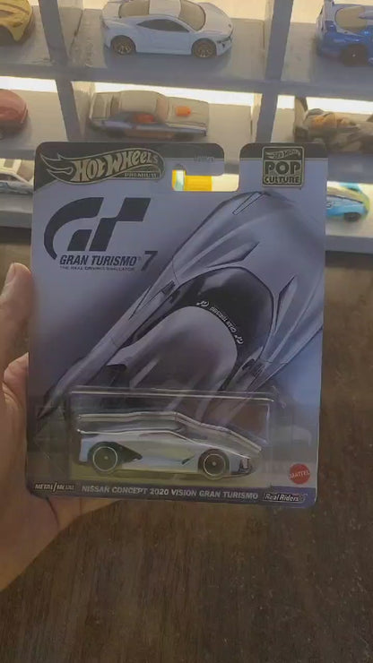 Showcase of Hot Wheels Gran Turismo 7 Nissan Concept 2020 Vision Die-Cast