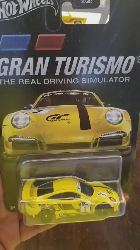 Showcase of Hot Wheels Gran Turismo Porsche 911 GT3 RS collectible car