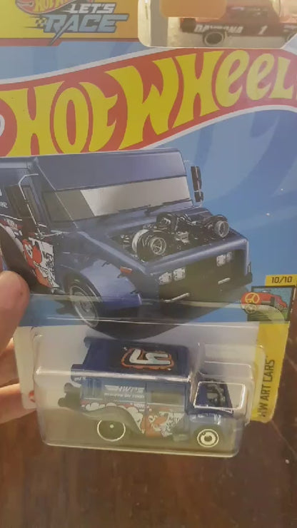 Showcase of Hot Wheels Mailed It Die-Cast Model - Blue
