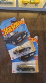 Hot Wheels 1987 Audi Quattro Black Q Case showcased in collector’s display