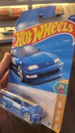 Hot Wheels Mainline 1990 Honda Civic EF displayed in a collector's set