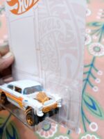 Front view of Hot Wheels 52nd Anniversary 1955 Chevy Bel Air Gasser