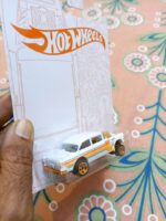 Rear view of Hot Wheels 1955 Chevy Bel Air Gasser
