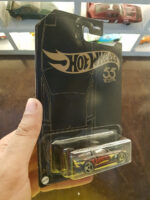 Rear view of Hot Wheels 55th Anniversary Edition '96 Nissan 180SX Type X die-cast model