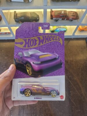 Hot Wheels 57th Anniversary Edition D Muscle displayed in collector’s case