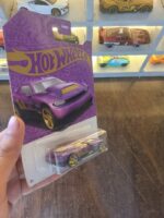 Rear view of Hot Wheels 57th Anniversary Edition D Muscle die-cast vehicle