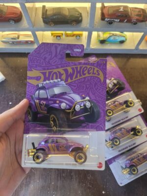 Front view of Hot Wheels 57th Anniversary Edition Volkswagen Baja Bug collectible