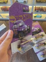 Rear view of Hot Wheels 57th Anniversary Edition Volkswagen Baja Bug