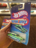 Front view of Hot Wheels Ultra Hots '64 Dodge 330 die-cast model