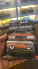 Detailed close-up of Hot Wheels 1973 BMW 3.0 CSL Die-Cast Model