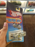 Rear view of Hot Wheels Ultra Hots '78 Porsche 935 die-cast vehicle