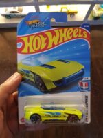 Front view of Hot Wheels Mainline Alpha Pursuit die-cast model car