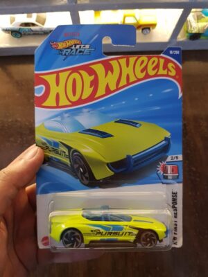 Front view of Hot Wheels Mainline Alpha Pursuit die-cast model car