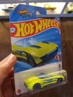 Rear view of Hot Wheels Mainline Alpha Pursuit collectible car