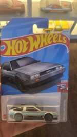 Packaging of Hot Wheels DMC DeLorean Treasure Hunt Collectible