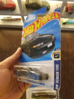 Angled view of Hot Wheels Fast & Furious Nissan Skyline GT-R die-cast model