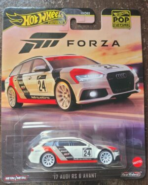 Hot Wheels Premium Forza Audi RS 6 Avant Front View
