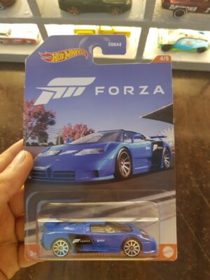 Front view of Hot Wheels Forza '94 Bugatti EB110 SS Die-Cast Model