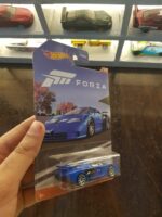Rear view of Hot Wheels Forza '94 Bugatti EB110 SS Die-Cast Model