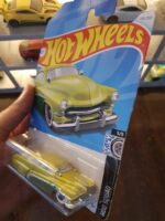 Angled view of Hot Wheels Hirohata Merc die-cast model
