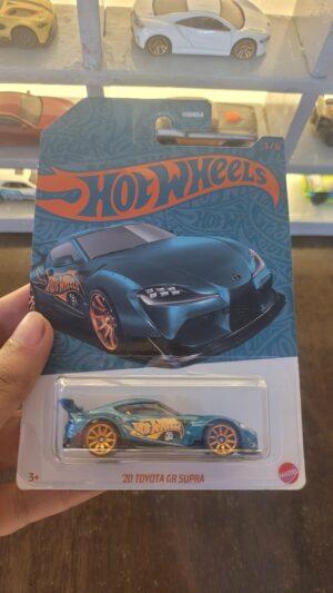 Detailed View of Hot Wheels Mainline Toyota GR Supra 56th Anniversary