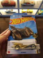 Hot Wheels Mainline Batmobile - Gold part of die-cast collection