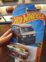 Side view of Hot Wheels Mainline VW T3 Custom collectible van