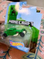 Hot Wheels Minecraft Creeper Car - Front View