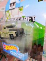 Front view of Hot Wheels Character Cars Minecraft Iron Golem Die-Cast Model