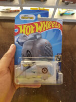 Front view of Hot Wheels Minions GruMobile die-cast model