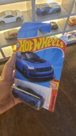 Top View of Hot Wheels Ford Mustang Dark Horse Q Case Edition