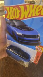 Top View of Hot Wheels Ford Mustang Dark Horse Q Case Edition