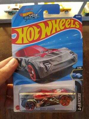 Hot Wheels Mainline Nerve Hammer front view showcasing aerodynamic design