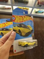 Rear view of Hot Wheels Pagani Zonda R die-cast car