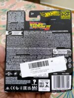 Detailed view of Hot Wheels Back to the Future III Time Machine '50s Version Model