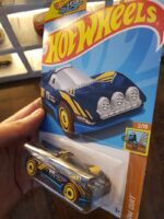 Angled view of Hot Wheels Rally Speciale die-cast model