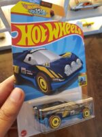 Rear view of Hot Wheels Rally Speciale die-cast model