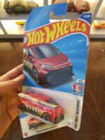 Angled view of Hot Wheels Ford SuperVan 4 Treasure Hunt edition