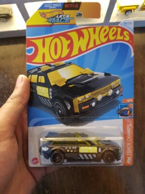 Front view of Hot Wheels Track Dwagon die-cast car