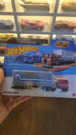 Limited edition Hot Wheels Track Fleet Optimus Prime Die-Cast Collectible