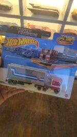 Transformers Optimus Prime in Hot Wheels Track Fleet Die-Cast Model