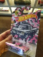 Angled view of Hot Wheels Urban Camo '68 El Camino collectible car
