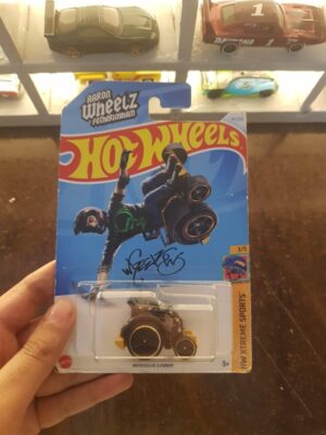 Front view of Hot Wheels Wheelie Chair die-cast model